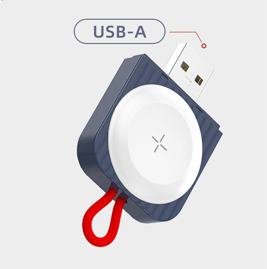 Cargador inalámbrico USB portátil de carga rápida para reloj