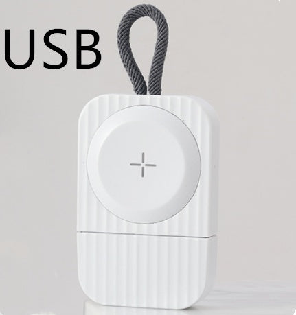 Cargador inalámbrico USB portátil de carga rápida para reloj