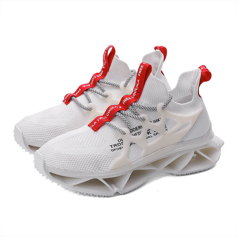 Zapatillas de deporte Knife Edge, zapatillas de running voladoras de tejido.