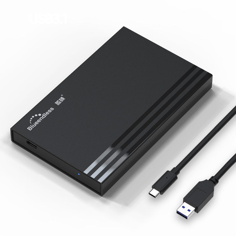 Caja externa para disco duro mecánico/SSD de portátil