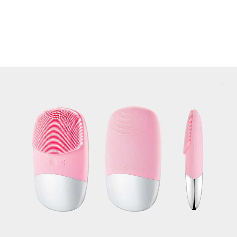 Mini Cepillo de Limpieza Facial Eléctrico de Silicona Limpiador Facial Eléctrico Cepillo de Limpieza Facial Masajeador de Piel Herramientas para el Cuidado de la Piel