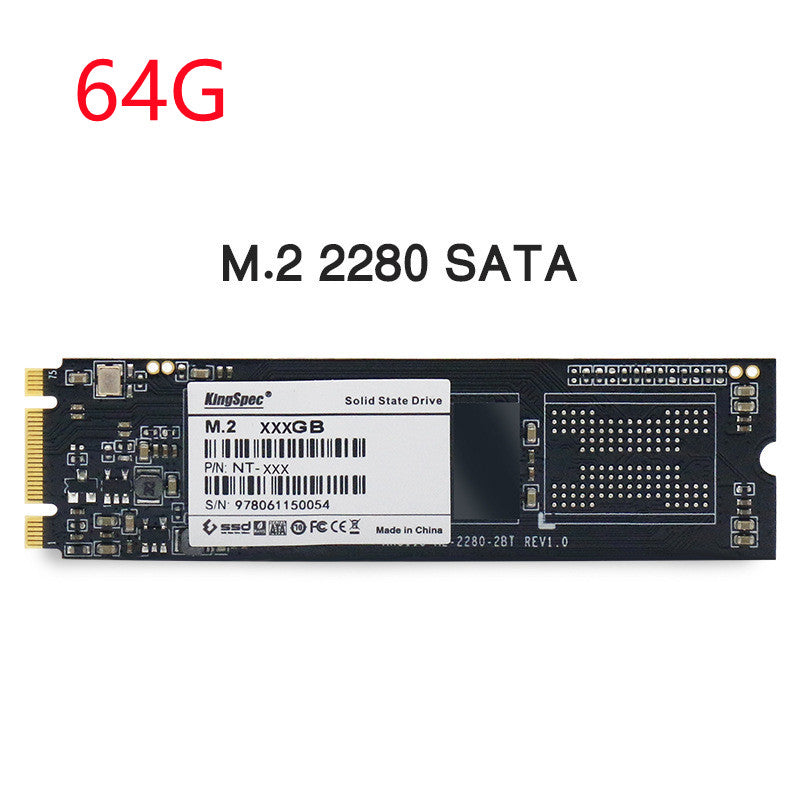 KingSpec M.2 NGFF 2280 SATA 128G 256G SSD Unidad de estado sólido