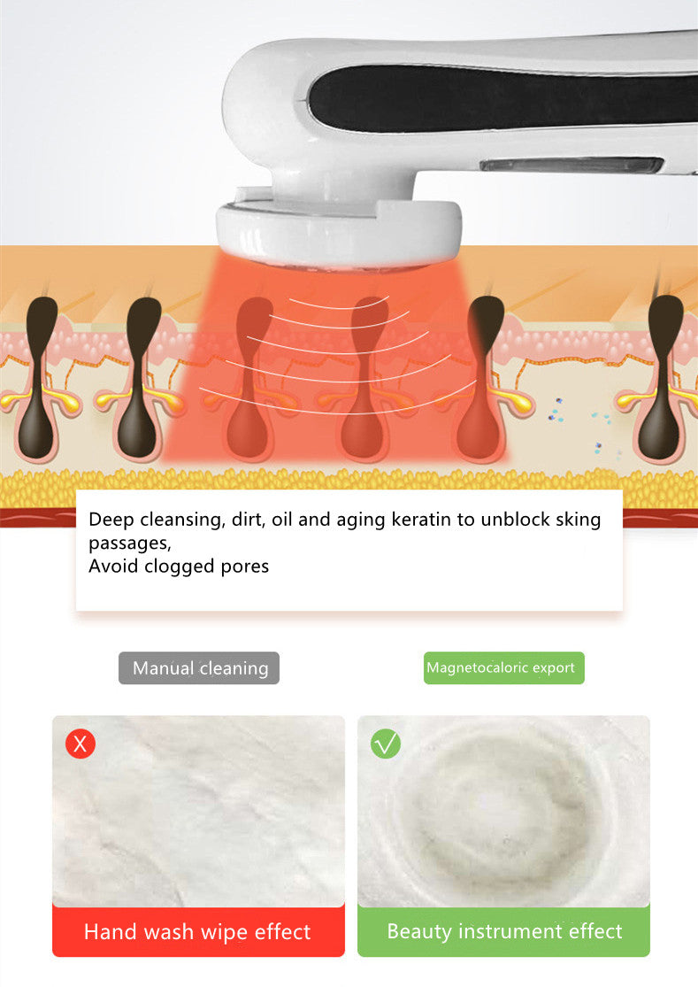 Nuevo equipo de belleza de iontoforesis negativa para cuidado personal