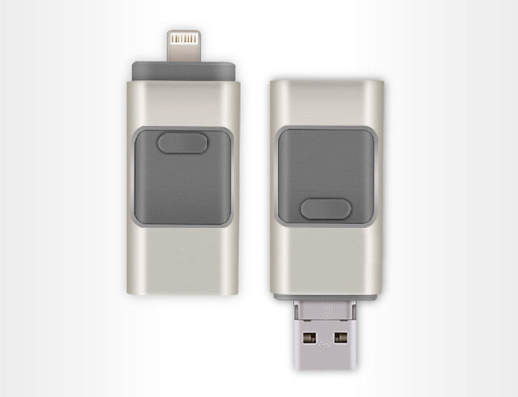 Adecuado para unidad flash USB tres en uno OTG para computadora móvil Apple Android