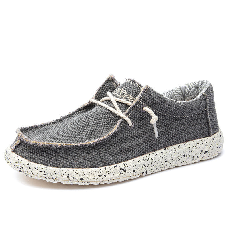Zapatos de hombre casuales, mocasines planos transpirables