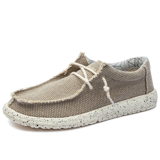 Zapatos de hombre casuales, mocasines planos transpirables