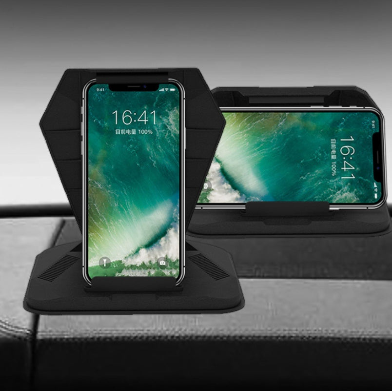 Soporte de teléfono para coche, sombrilla para salpicadero, soporte para teléfono móvil, soporte para tableta navegador