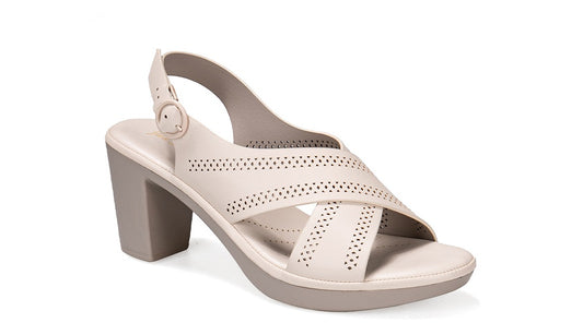 Sandalias de tacón alto de talla grande para mujer, sandalias europeas y americanas para mujer