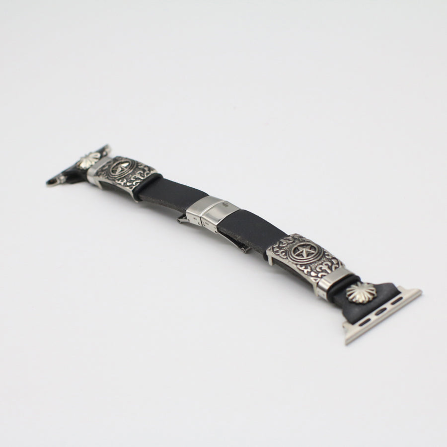 Correa de reloj de pulsera estilo retro, hágalo usted mismo, con relieve
