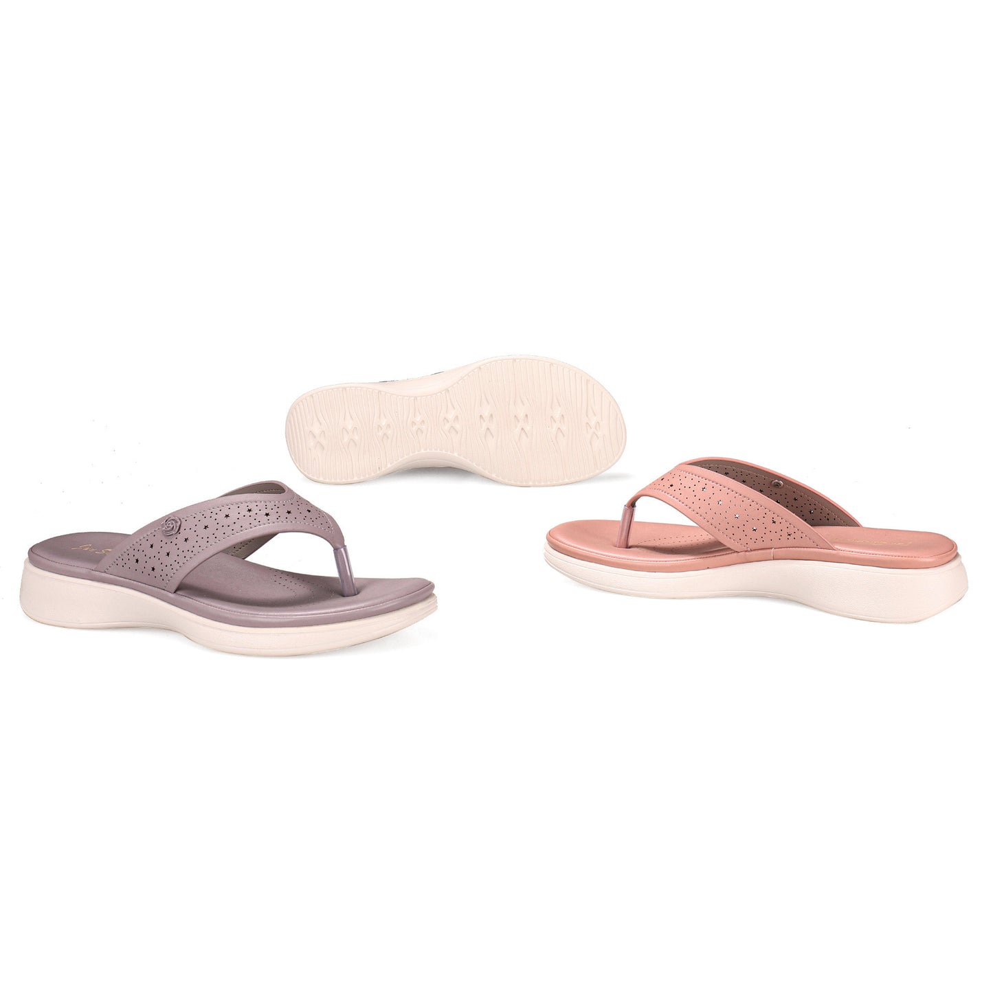 Set Of Feet Md Sandals Casual Flip Flops Women'S Wedge Sandals