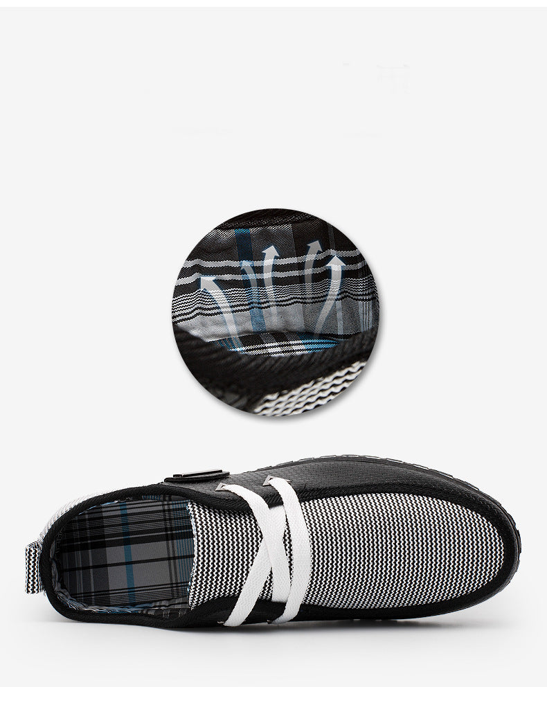 Zapatos de conducir casuales perezosos, versátiles y a la moda para hombre, mocasines para hombre