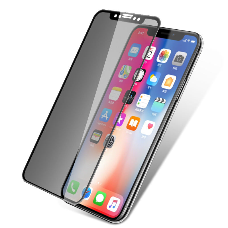 Compatible con, compatible con, adecuado para IPhone12ProMax, protector de privacidad de borde suave, protector de privacidad de fibra de carbono 12Pro, protector de privacidad de fibra de carbono 11
