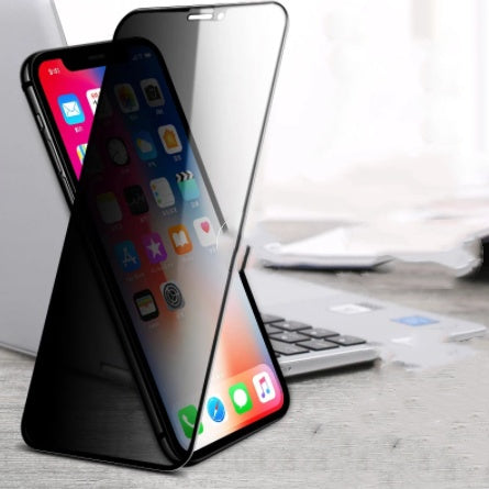 Compatible con, compatible con, adecuado para IPhone12ProMax, protector de privacidad de borde suave, protector de privacidad de fibra de carbono 12Pro, protector de privacidad de fibra de carbono 11