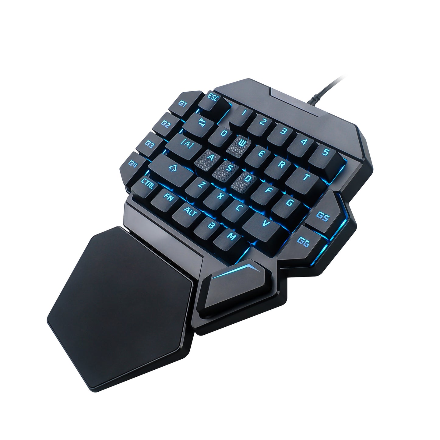 Eat Chicken Teclado mecánico con una mano Trono Teclado pequeño para zurdos Juego móvil Teclado externo Ebay Amazon