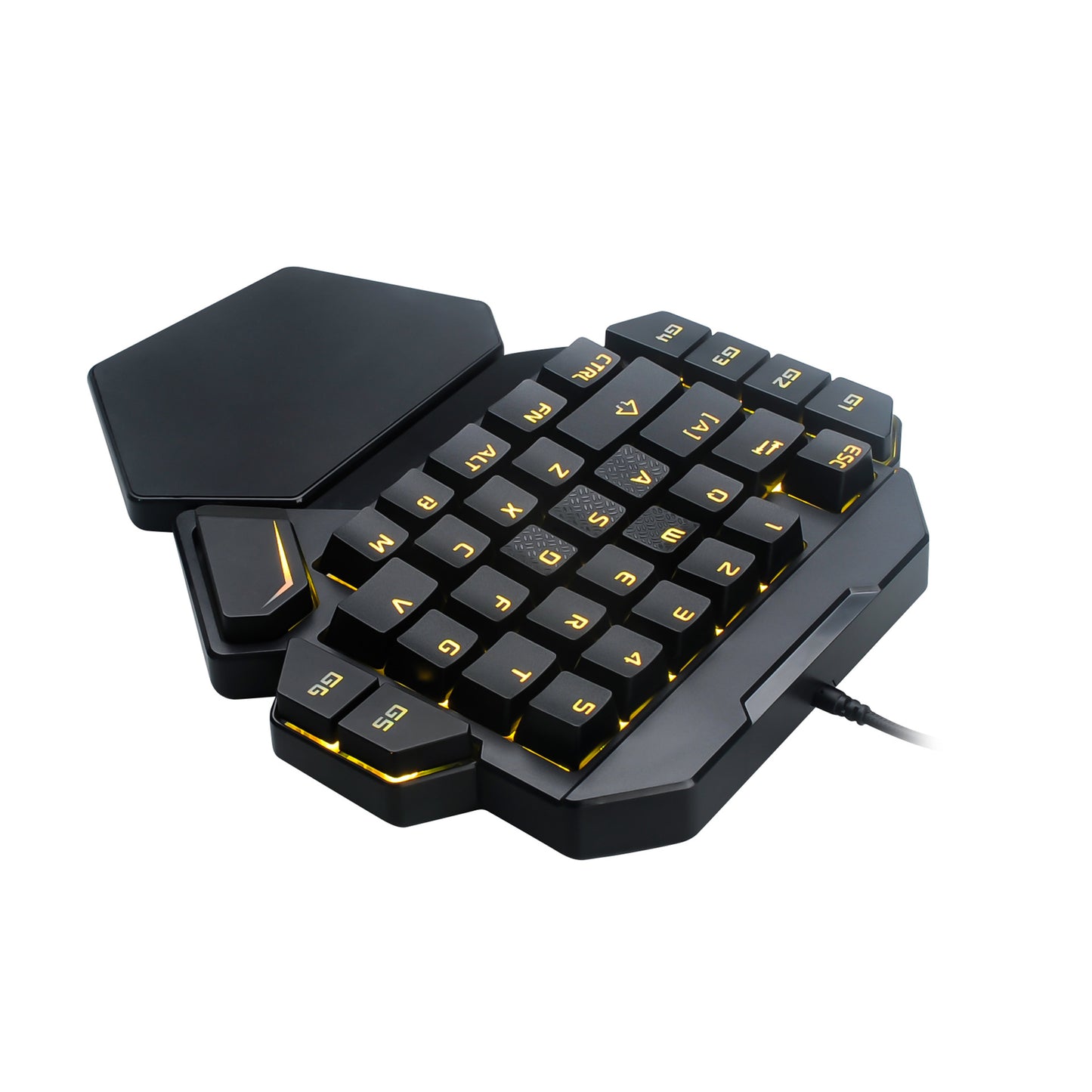 Eat Chicken Teclado mecánico con una mano Trono Teclado pequeño para zurdos Juego móvil Teclado externo Ebay Amazon