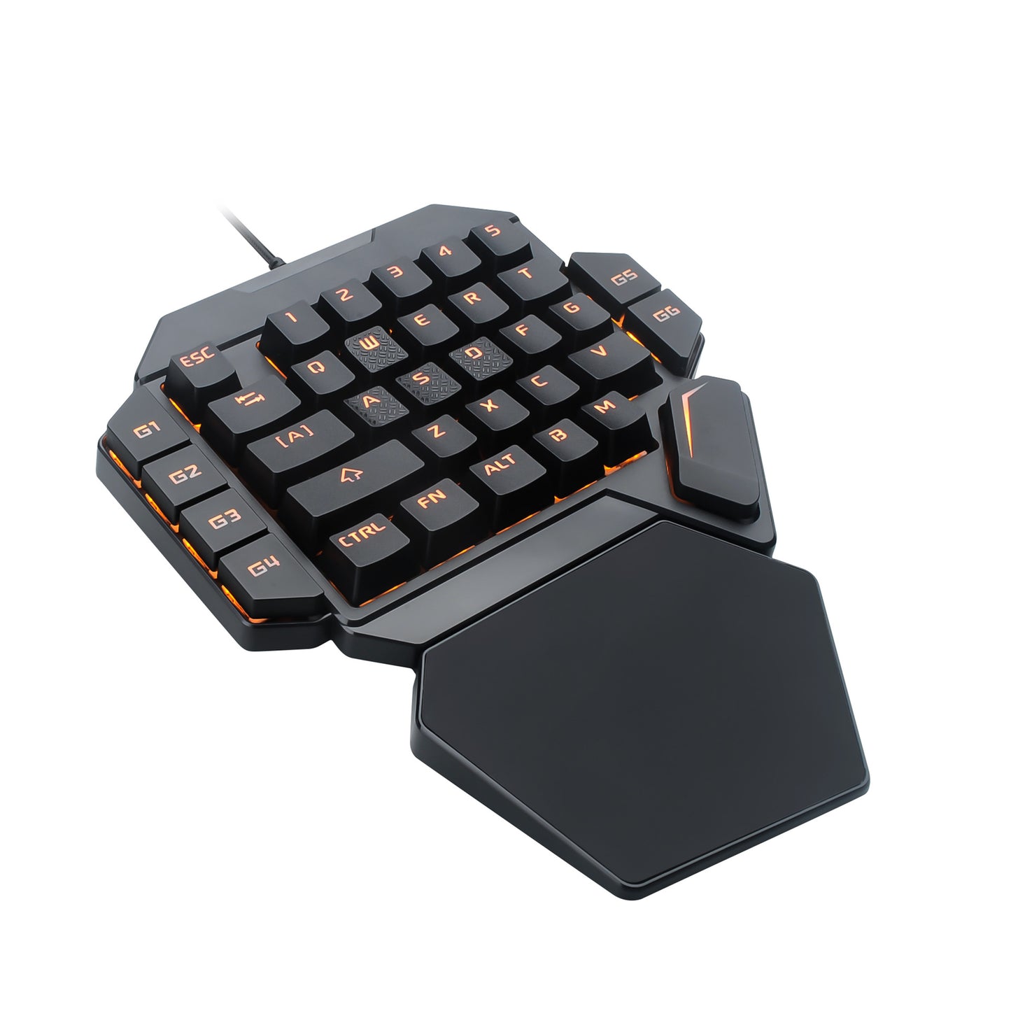 Eat Chicken Teclado mecánico con una mano Trono Teclado pequeño para zurdos Juego móvil Teclado externo Ebay Amazon