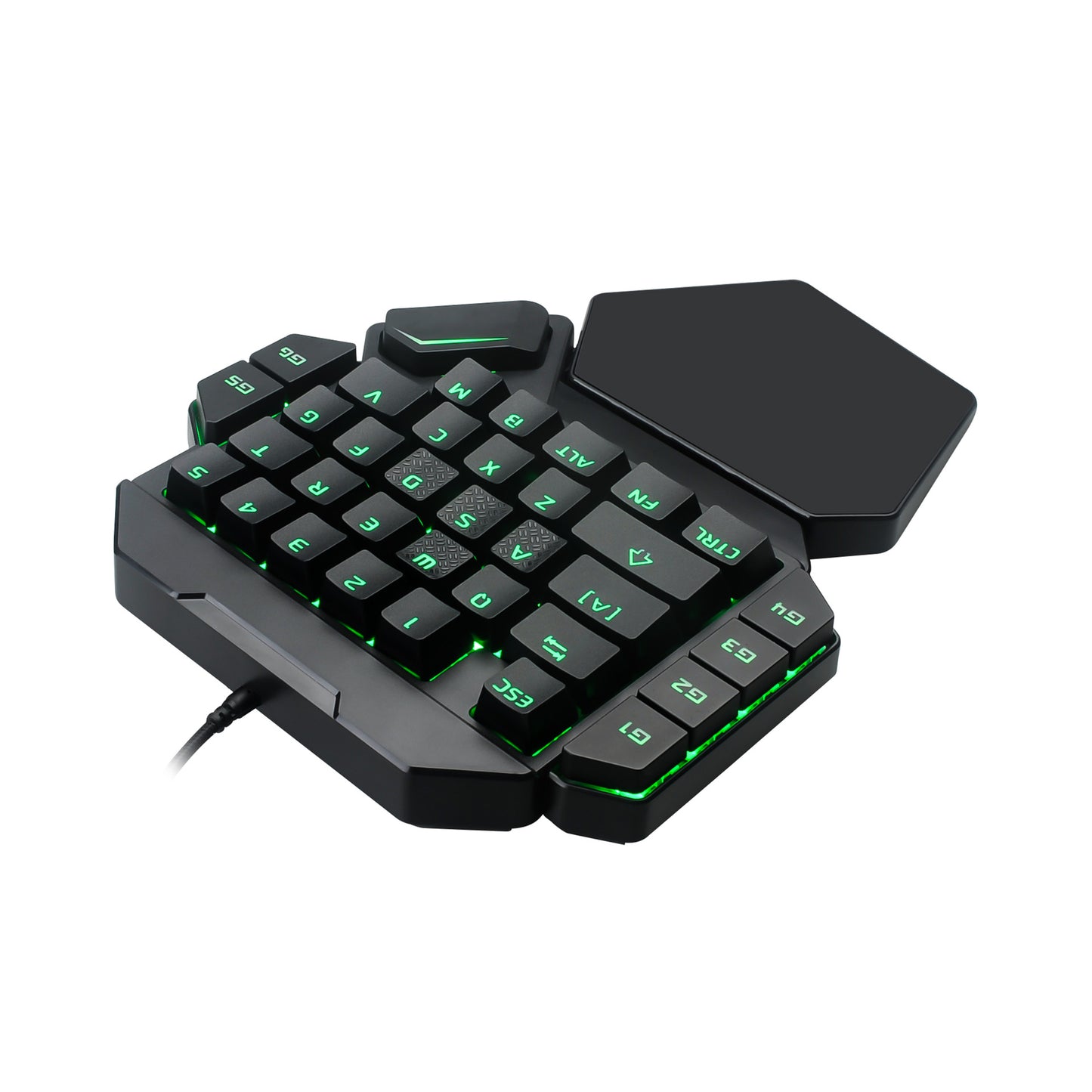 Eat Chicken Teclado mecánico con una mano Trono Teclado pequeño para zurdos Juego móvil Teclado externo Ebay Amazon