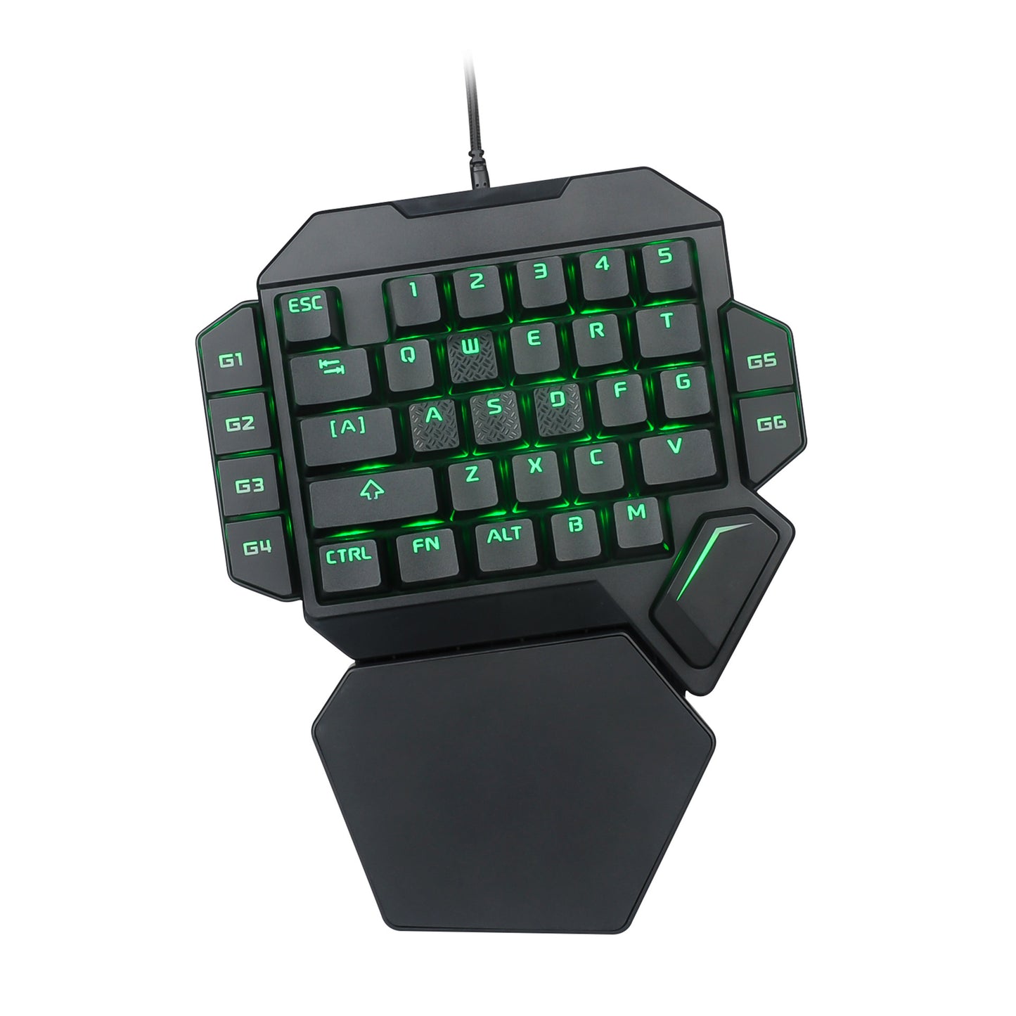 Eat Chicken Teclado mecánico con una mano Trono Teclado pequeño para zurdos Juego móvil Teclado externo Ebay Amazon