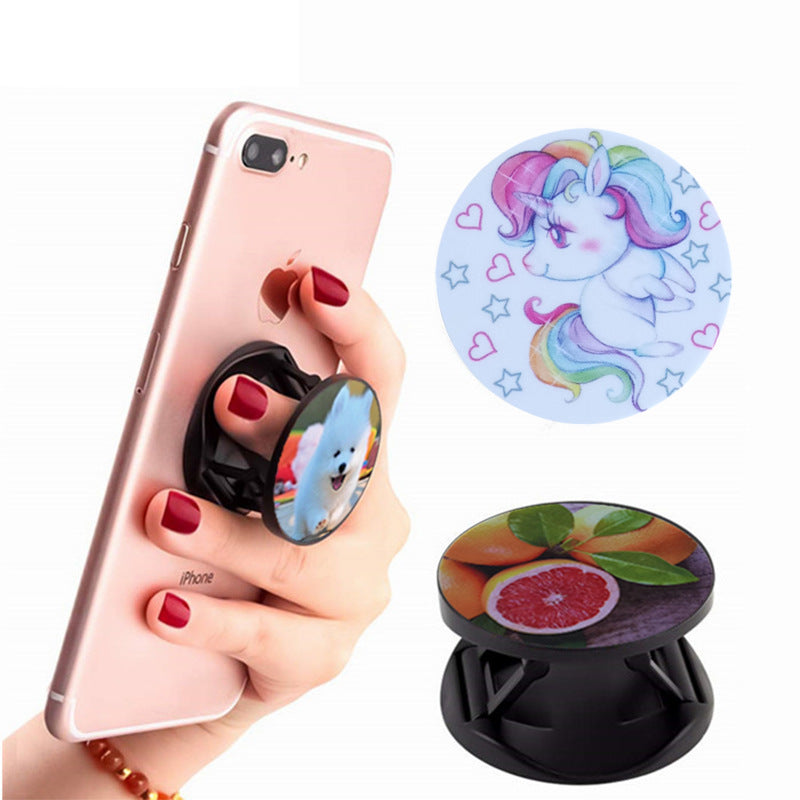 Thermal Transfer Creative Folding Mobile Phone Holder