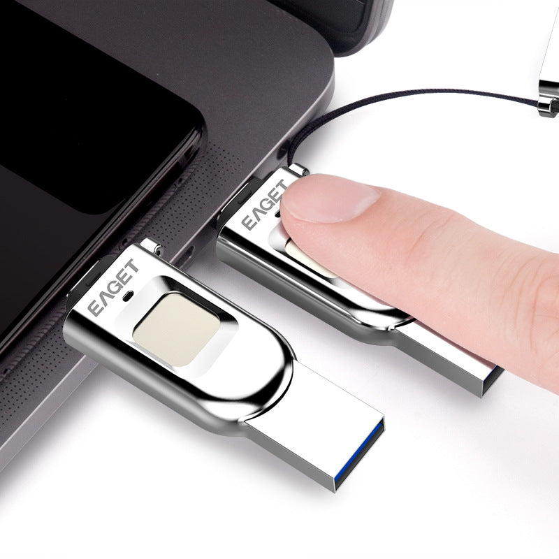 Cifrado de huella digital para teléfono móvil, disco U, computadora, doble uso