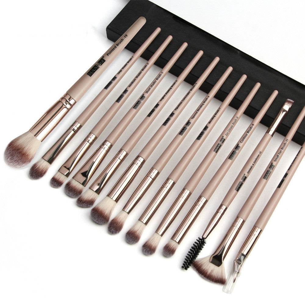 Venta Directa de Fábrica Maange Nuevo Producto Juego de 13 Brochas de Maquillaje de Ojos Brochas de Sombra de Ojos Herramientas de Belleza Venta Caliente