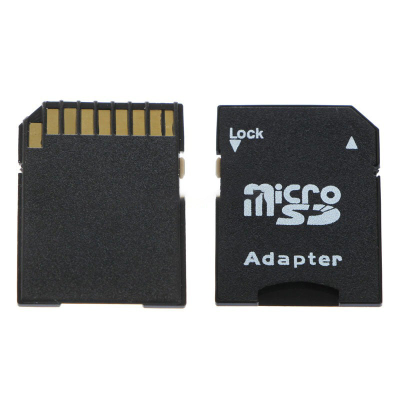 Adaptador de tarjeta de memoria Micro SD TransFlash TF a SD SDHC de 5 piezas C