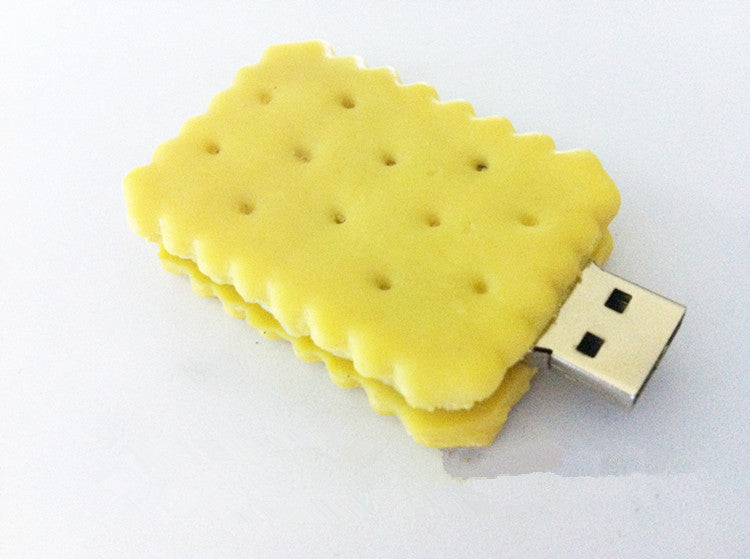 Memoria USB con forma de galleta sándwich, un regalo creativo