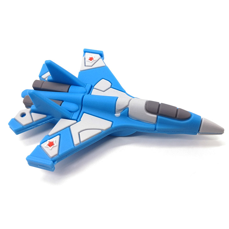 Disco U para aeronaves 3.0 de 32GB, modelo de avión de línea con simulación estéreo, disco U de plástico blando de 16GB