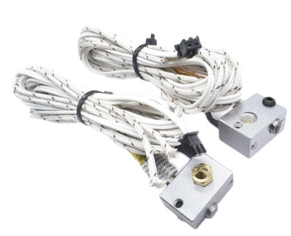 Accesorios para impresora 3D, nuevo tubo de calentamiento de alta temperatura E3DV6 12V 24V50WHT NTC100K, kit de calentamiento