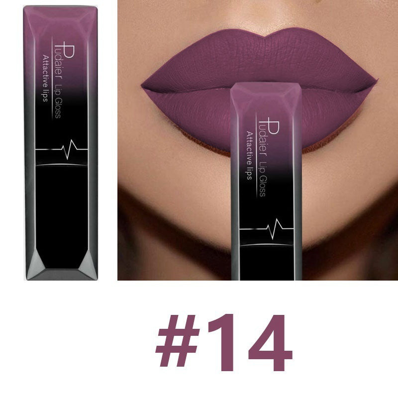 Maquillaje mate, brillo labial mate, pintalabios