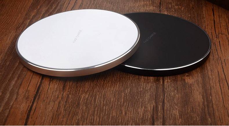 Cargador inalámbrico para iPhone, almohadilla de carga inalámbrica rápida para Samsung de alta velocidad