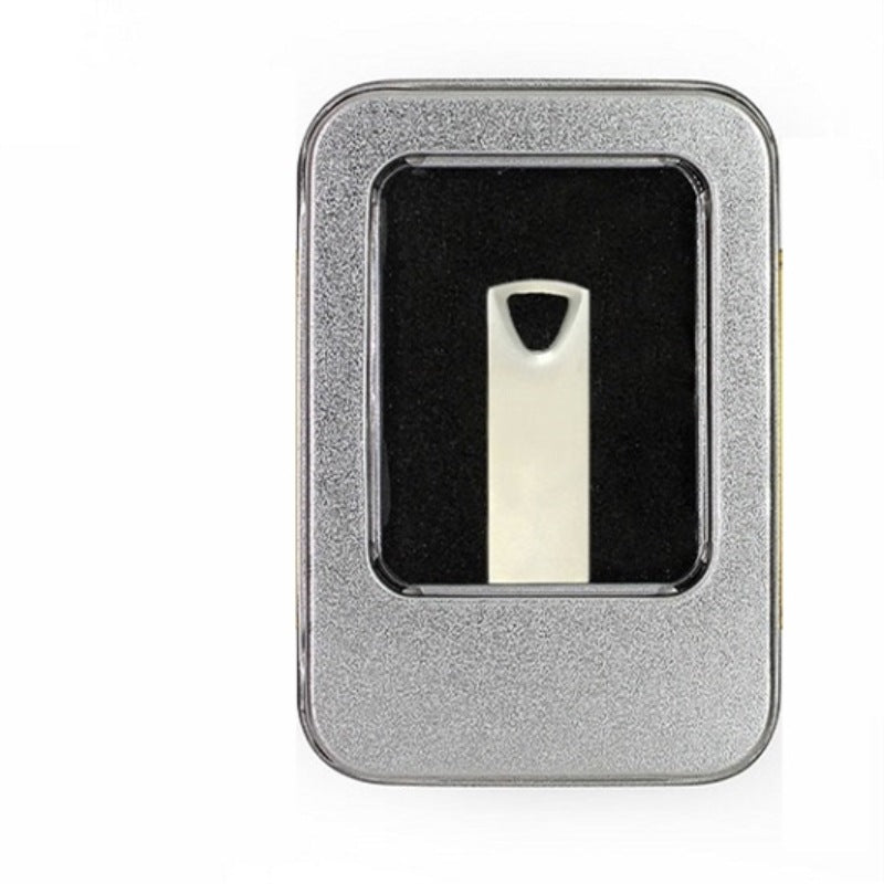U Disk 32GB USB 2.0 de Alta Velocidad con Grabado Personalizado U Disk Metálico Impermeable