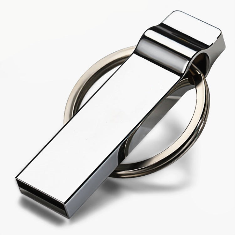 U Disk 32GB USB 2.0 de Alta Velocidad con Grabado Personalizado U Disk Metálico Impermeable