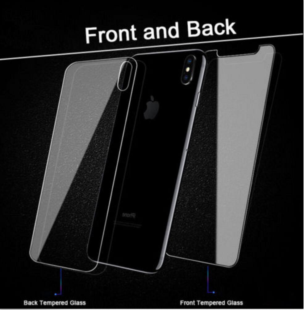 Compatible con Apple, para iPhone 12 11 Xs Max 7 8 6 Protector de pantalla de cristal templado