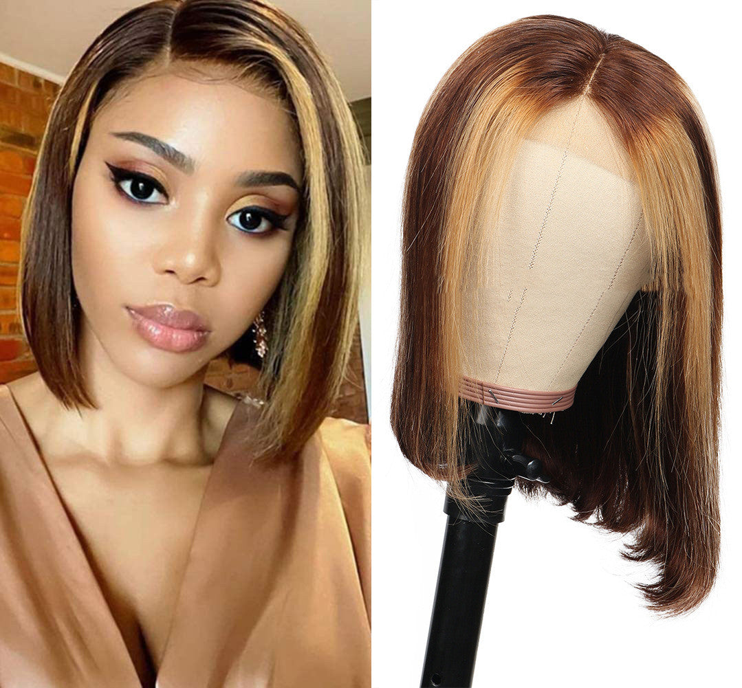 Piano Color Bob Tocados Cabello Natural