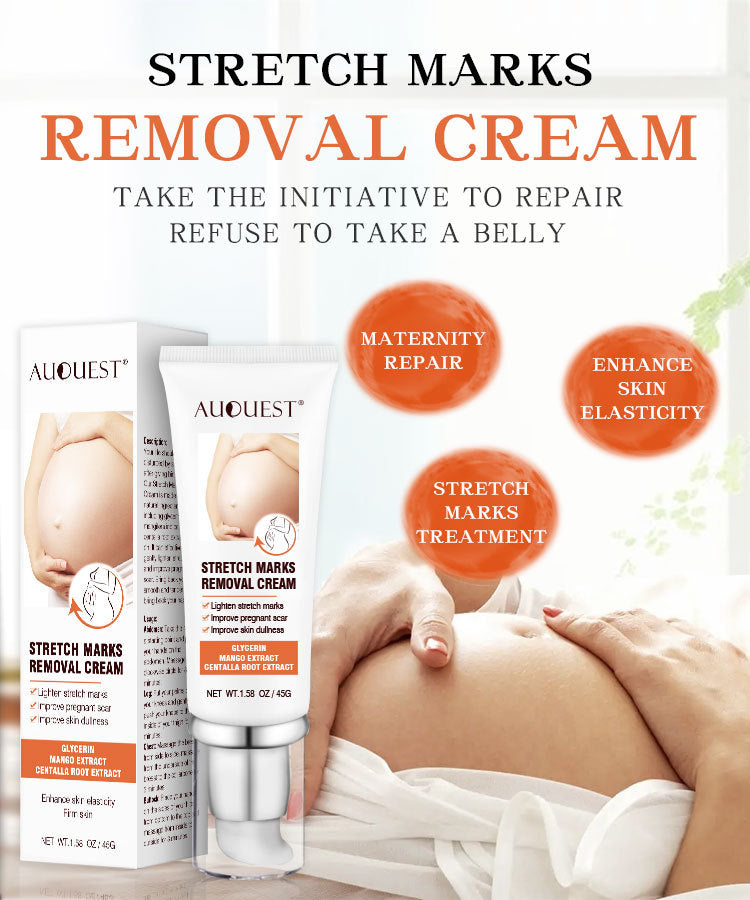 Crema Corporal Reafirmante Antienvejecimiento y Antiarrugas para Eliminar Cicatrices de Embarazo, Acné, Estrías y Tratamiento de Reparación para la Maternidad