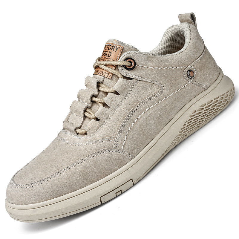 Zapatos casuales nuevos para hombres, tendencia versátil, zapatos de tabla estilo británico para estudiantes