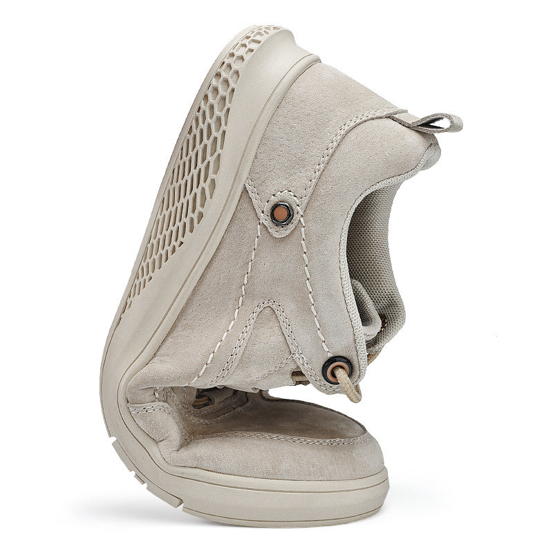 Zapatos casuales nuevos para hombres, tendencia versátil, zapatos de tabla estilo británico para estudiantes