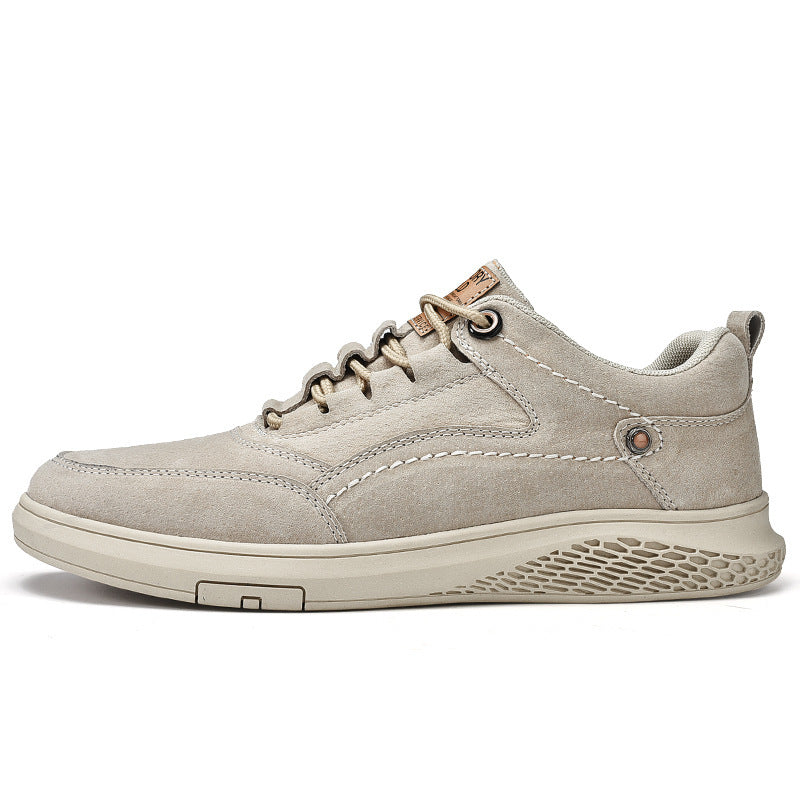 Zapatos casuales nuevos para hombres, tendencia versátil, zapatos de tabla estilo británico para estudiantes