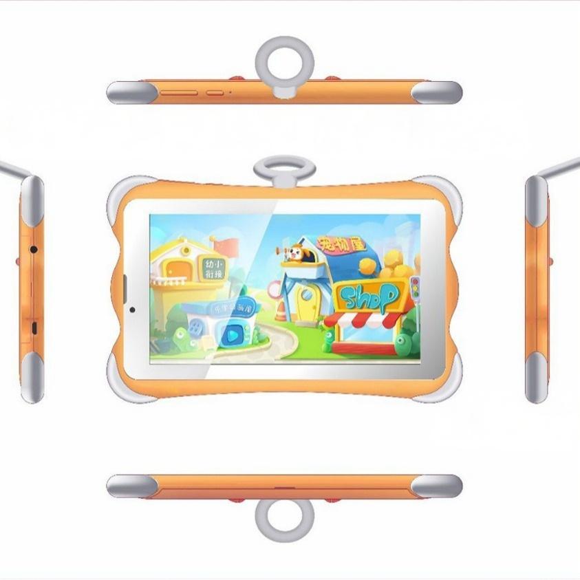 Nueva tableta de aprendizaje para niños de 7 pulgadas con soporte, llamadas 3G