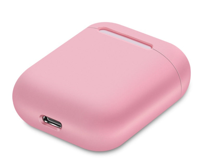 Compatible con Apple, funda protectora adecuada para la carcasa de protección de la caja de carga de auriculares inalámbricos Bluetooth, funda de silicona antiporatable