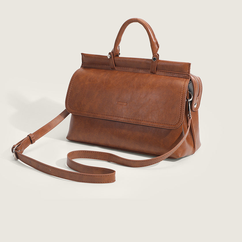 Bolso Tote Versátil Texturizado Que Puede Llevarse Como Bandolera