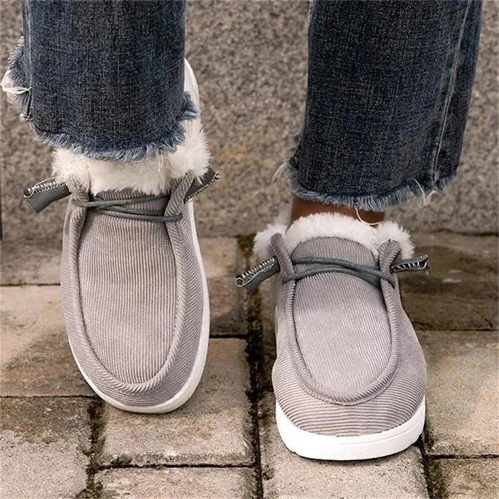 Botas de algodón afelpadas para mujer