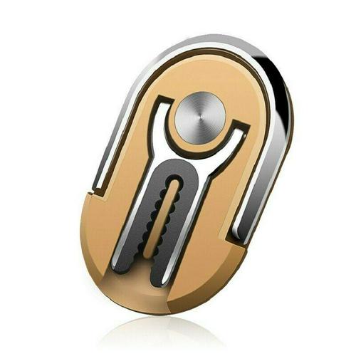 Soporte universal multiusos para teléfono móvil con agarre para la ventilación del coche, rotación, anillo para dedos