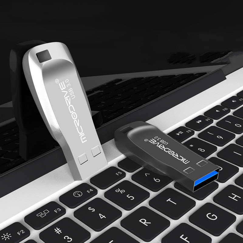 USB 3.0 de metal, resistente al agua, alta velocidad, capacidad total de 64 GB para música en el coche