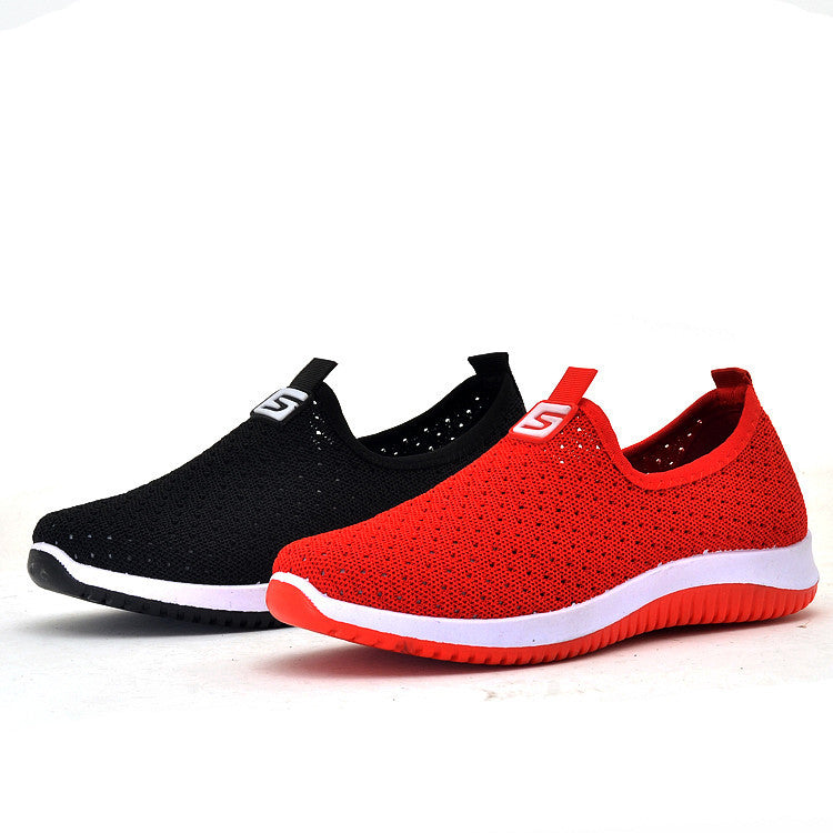 Zapatillas perezosas de un pedal Net shoes