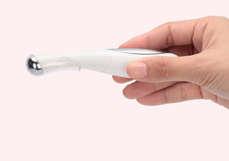 Masajeador de ojos tipo pluma de belleza, instrumento ocular doméstico, instrumento de importación, instrumento de belleza, masajeador para el cuidado de los ojos