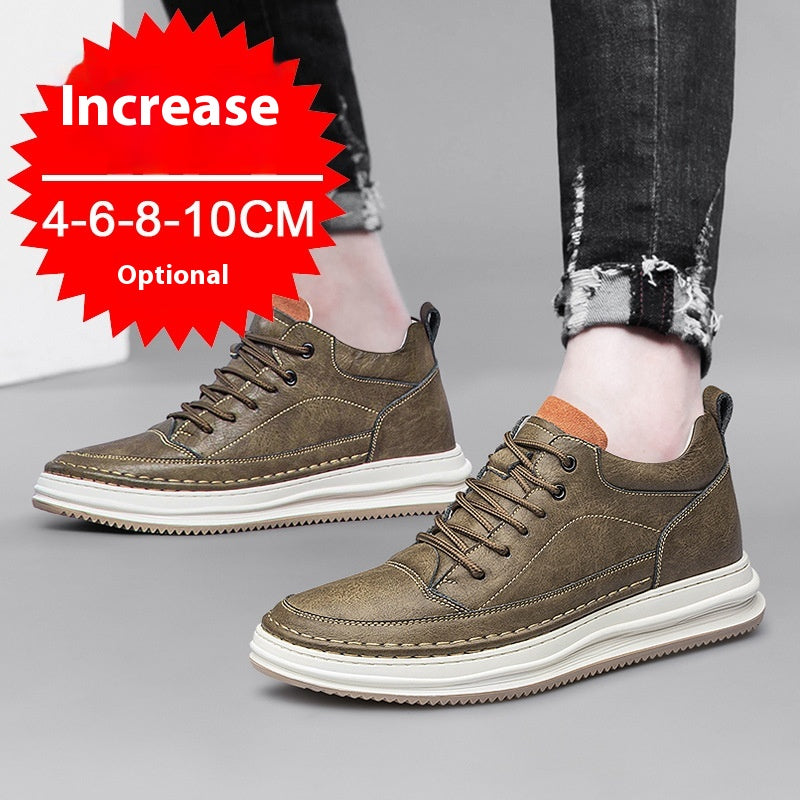 Zapatos invisibles para aumentar la estatura, zapatillas deportivas casuales para hombre