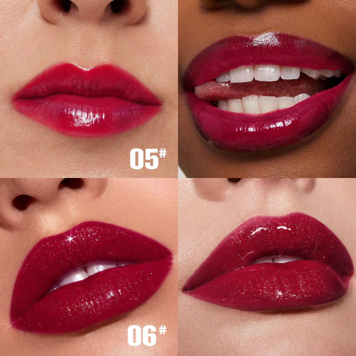 Brillo de Labios Hidratante con Rosa Floreciente PHOFAY