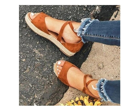 Sandalias de esponja con suela de viña